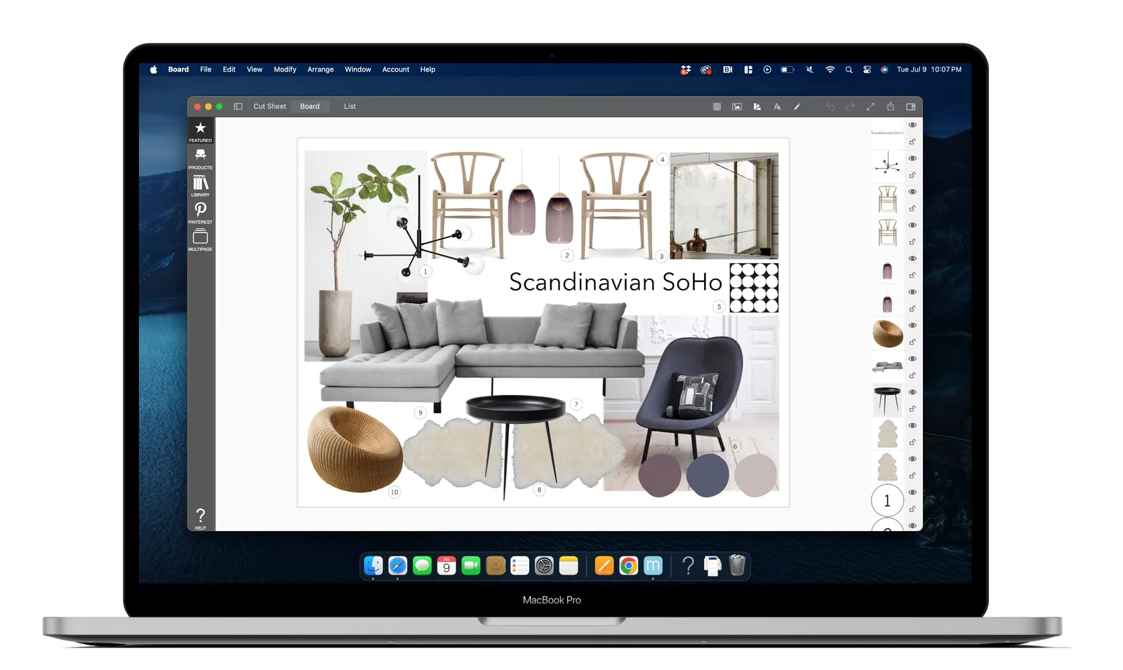 Morpholio Board: Board en Mac